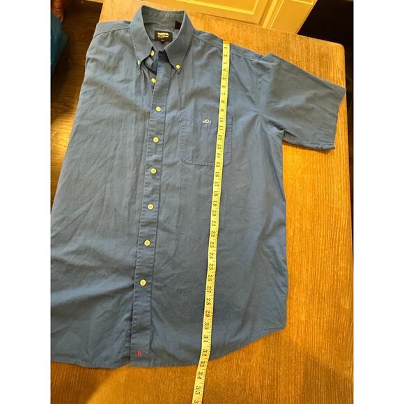 RESISTOL Rodeo Gear Blue S/S Button Down Western Shirt size XL - Picture 2 of 9